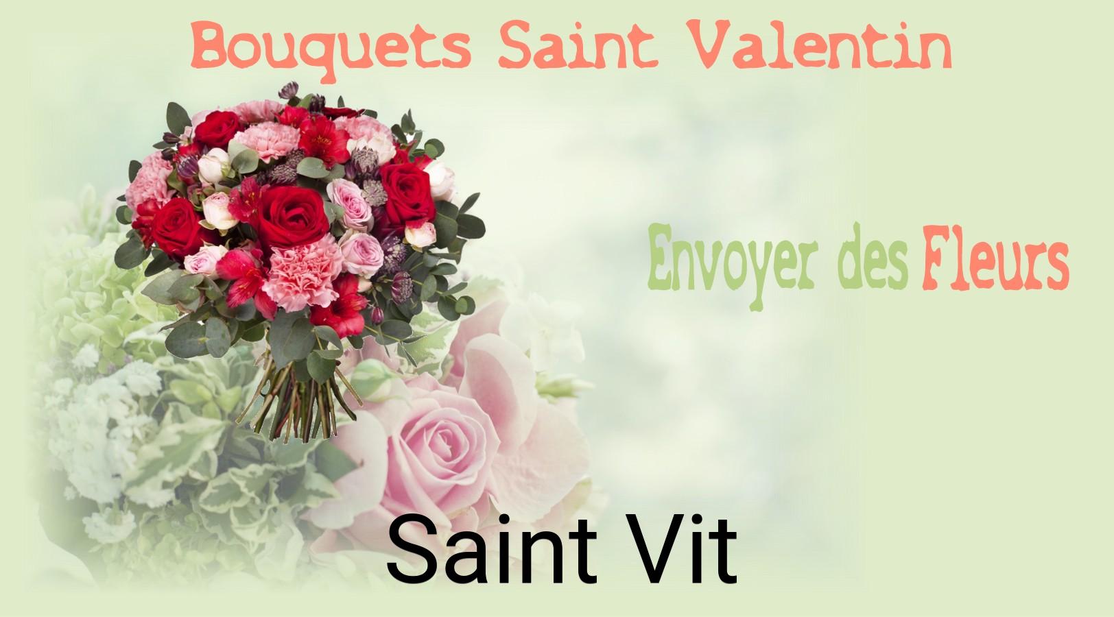 Roses de Saint-Valentin livrées à Saint-Vit